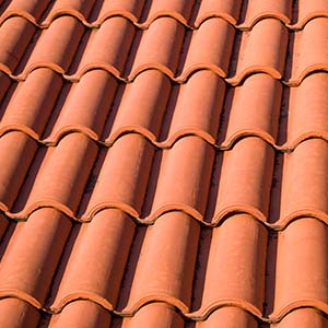 Roof Life Company of Northern California, Inc. Tile Roofing -close up view of red Spanish clay tiles